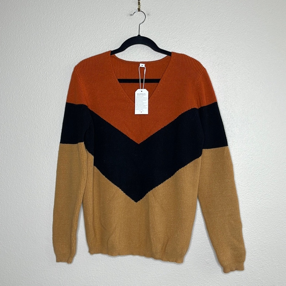 Women's Pullover SweaterJumper Crochet Knit Cropped Knitted Long Sleeve Sweaters